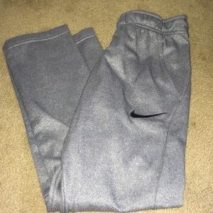 BOYS NIKE GRAY SWEATPANTS